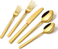 Classic 20 Piece Flatware Set, Service for 4 - KS6612-SL20
