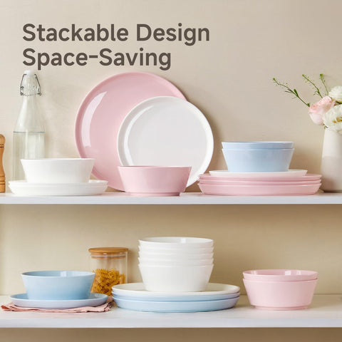 Celestia Classic Bone China 24 Piece Dinnerware Set, Service for 8