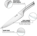 Modern Style Kitchen Knife Set - 2188-white 14pcs