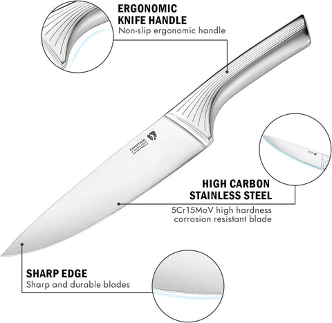 Atelier American Modern Style Kitchen Knife Set