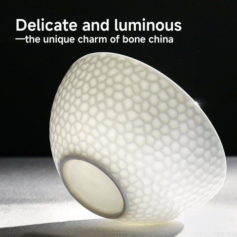 Traccia Quiet Luxury Bone China 24 Piece Dinnerware Set, Service for 8