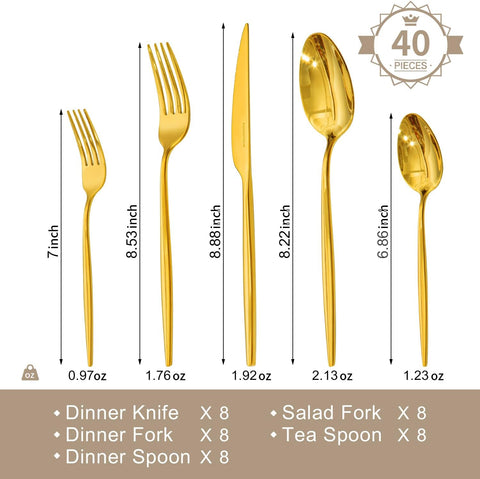 Atelier 18/10 Stainless Steel Flatware Set