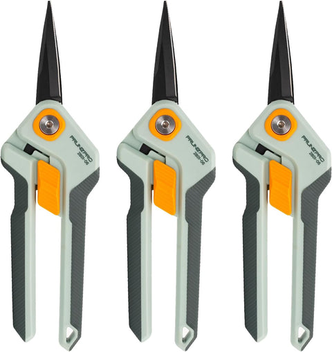 PrunePro 3 Pack Stainless Steel Garden Pruning Shears