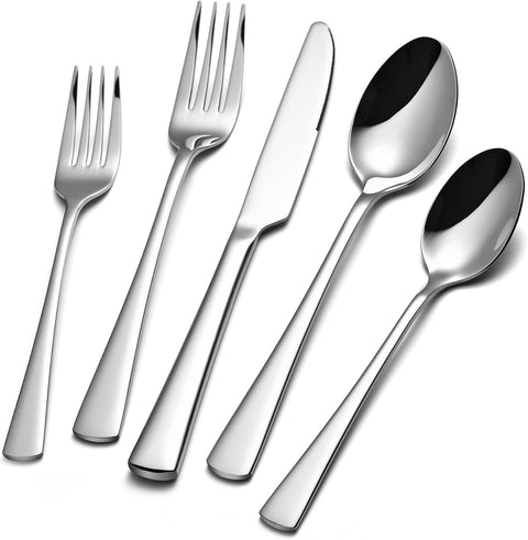 18/10 Stainless Steel Classic 20 Piece Flatware Set, Service for 4
