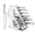 Modern Style Kitchen Knife Set - 2188-white 14pcs