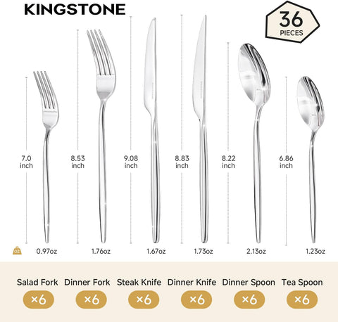 Atelier 18/10 Stainless Steel Flatware Set