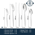 Atelier Classic Flatware Sets - KS6617-SL40