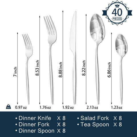 Atelier 18/10 Stainless Steel Flatware Set