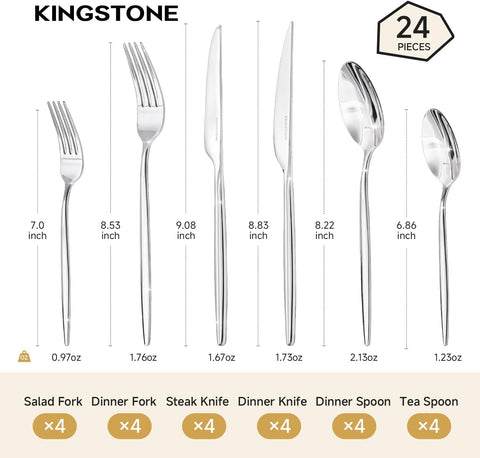 Atelier 18/10 Stainless Steel Flatware Set