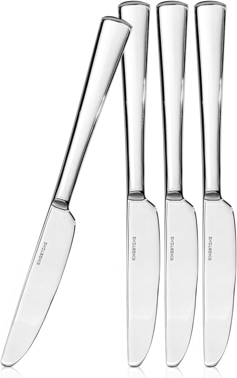 Stainless Steel Classic Set Of 4 Dinner Knives