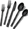 Facet 60 Piece Flatware Set, Service for 12 - WK8812-BL-60P