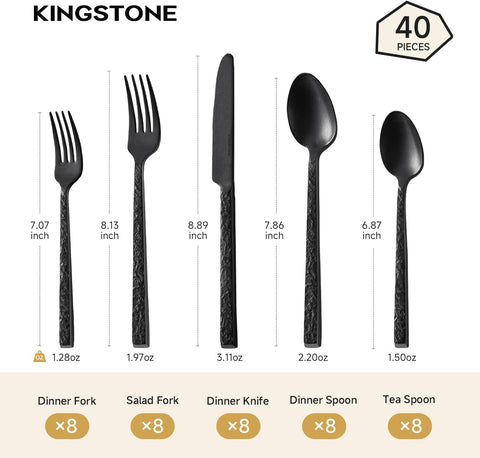 Artisan Traccia 18/10 Stainless Steel Flatware Set