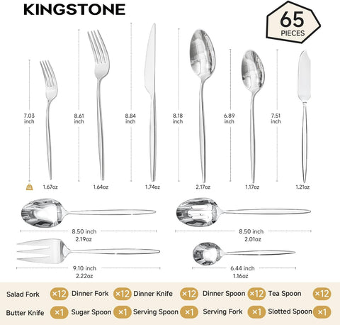 Atelier 18/10 Stainless Steel Flatware Set