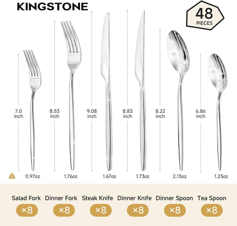 Atelier 18/10 Stainless Steel Flatware Set