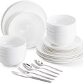 Celestia 64 Piece Dinnerware Set, Service for 8