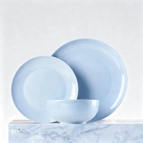 Celestia Quiet Luxury Bone China 12 Piece Dinnerware Set, Service for 4
