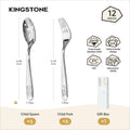 Large 12 Piece Kids Utensils - WK55204-L-12P