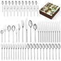 Classic 65 Piece Flatware Set, Service for 8 - KS6612-GF65