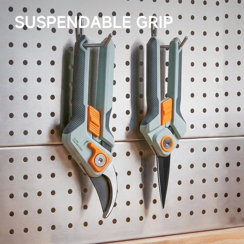 PrunePro 8.2" Pruning Shears Ultra Sharp Lightweight Bypass Plant Clippers