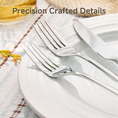 18/10 Stainless Steel Classic Set Of 4 Salad Forks