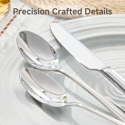 18/10 Stainless Steel Classic Set Of 16 Teaspoons