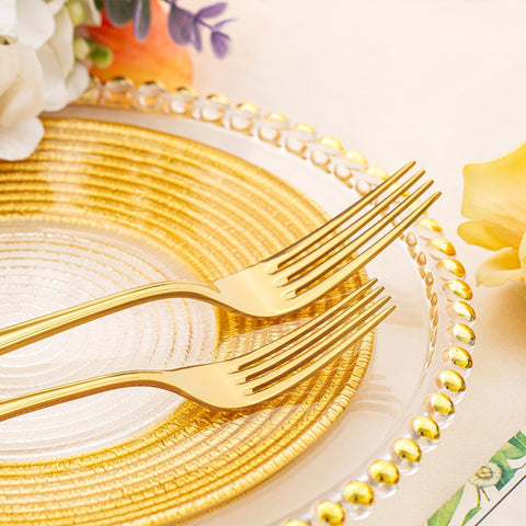 Classic Revival Droplet 18/10 Stainless Steel Flatware Set