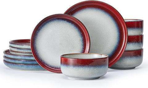 Atelier Palette Rustic 12 Piece Dinnerware Sets, Service for 4