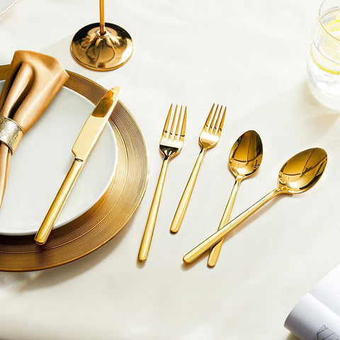 18/10 Stainless Steel 40 Piece Flatware Set, Service for 8