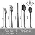 Artisan Matte Flatware Sets - WK8813-30p