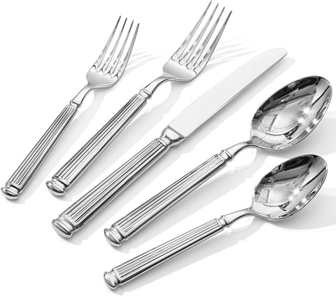 Roman 10 Piece Flatware Set, Service for 2