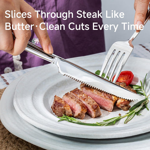 Stainless Steel Classic Set Of 4 Steak Knife Set