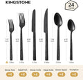 Artisan Matte Flatware Sets - WK8813-24p