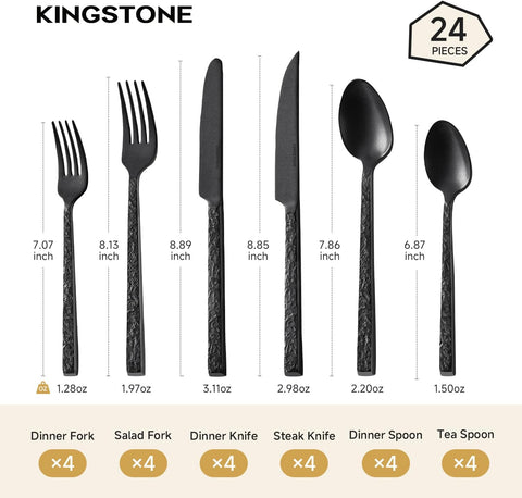 Artisan Traccia 18/10 Stainless Steel Flatware Set
