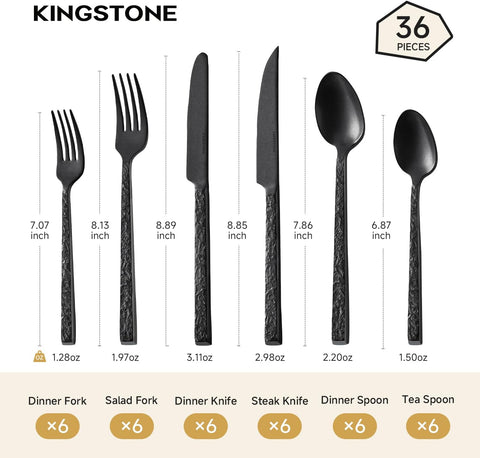 Artisan Traccia 18/10 Stainless Steel Flatware Set