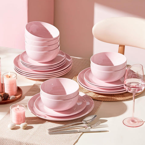 Celestia Quiet Luxury Bone China 12 Piece Dinnerware Set, Service for 4