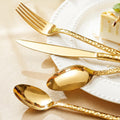Traccia 20 Piece Flatware Set, Service for 4 - KS6614-BL20