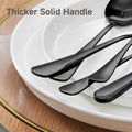 Round 30 Piece Flatware Set, Service for 6 - HK4412-SL30