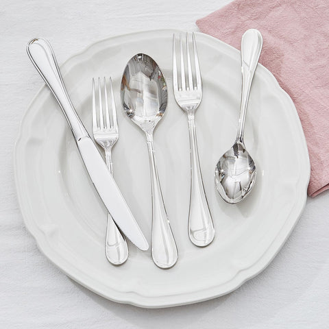 Classic Revival Droplet 18/10 Stainless Steel Flatware Set