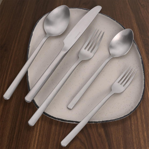 18/10 Stainless Steel 40 Piece Flatware Set, Service for 8