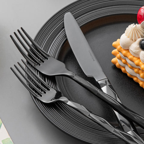 Facet 20 Piece Flatware Set, Service for 4