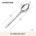 Traccia Set Of 12 Dinner Spoons - KS6614-Spoon12P