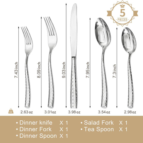 Maris 5 Piece Flatware Set