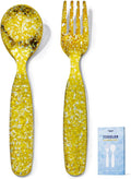 Pure Titanium 2 Piece Toddler Utensils - WK55601-gold