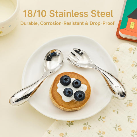 Wonderland 2 Pcs Toddler Utensils