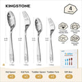 4 Piece Toddler Utensils Gift Set - WK55204-GF4P