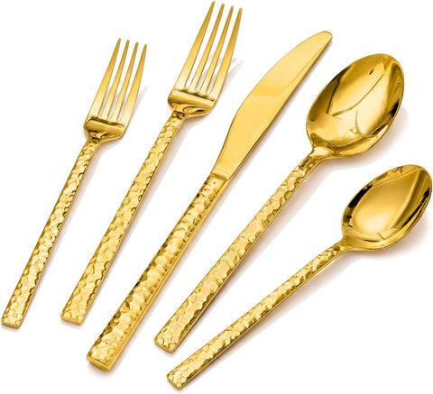 Traccia 20 Piece Flatware Set, Service for 4 - KS6614-GL20
