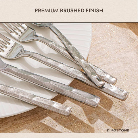 Brushed 20 Piece Flatware Set, Service for 4