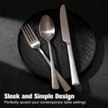 Linea 60 Piece Flatware Set, Service for 12 - WK6611-SL-60P