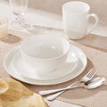 Celestia 16 Piece Dinnerware Set, Service for 4 - KS1110-16W-cup