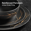 Obsidian 12 Piece Dinnerware Set, Service for 4 - WK11501-BL12